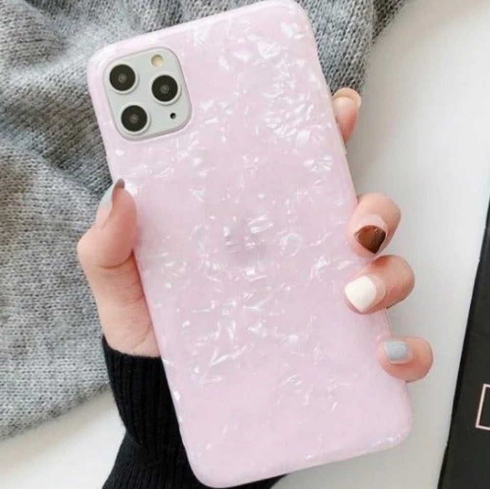 New iPhone 12/12 Pro Barbie Pink Iridescent Case